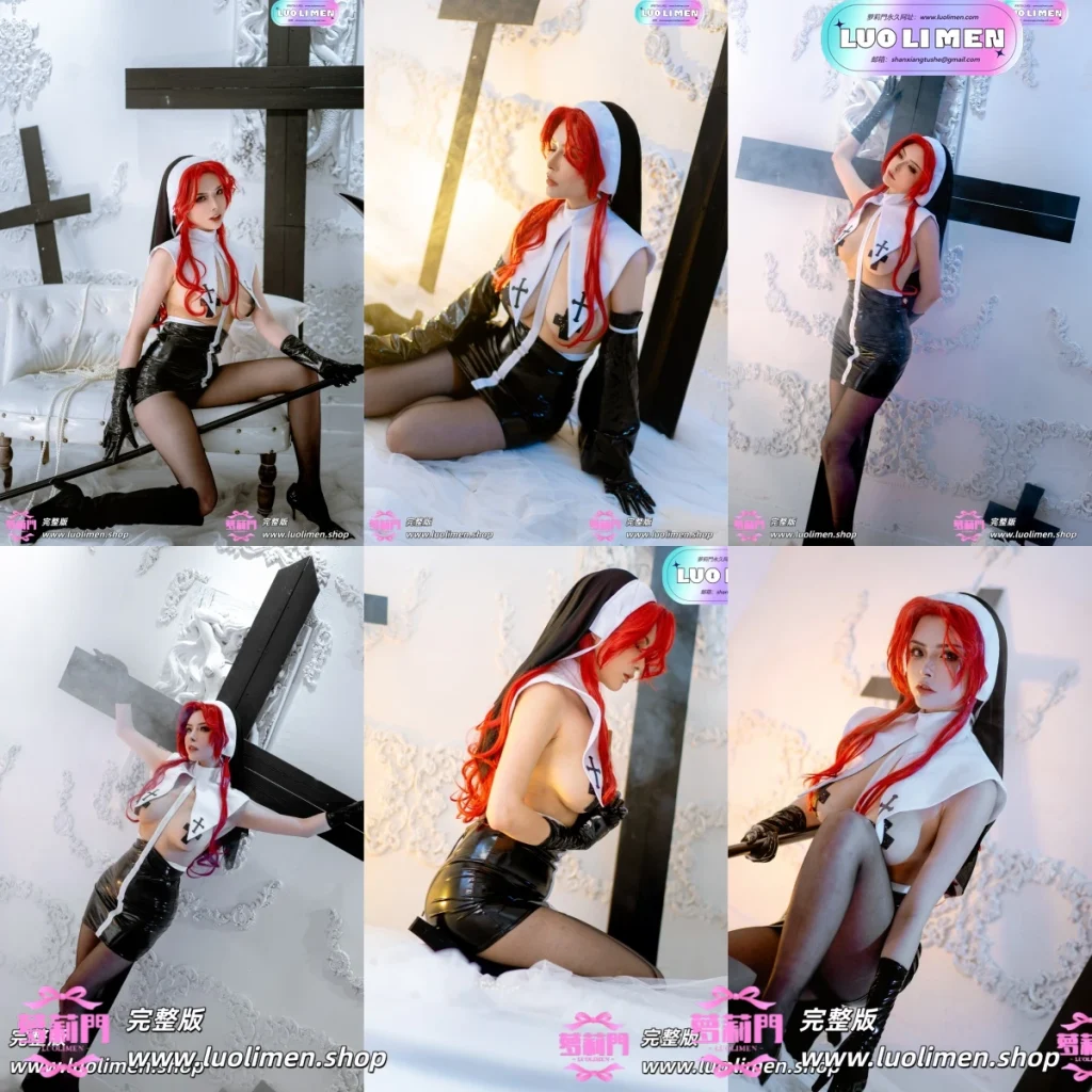 秋和柯基 - NO.24 -红发修女 [12P-110MB]-萝莉萌妹