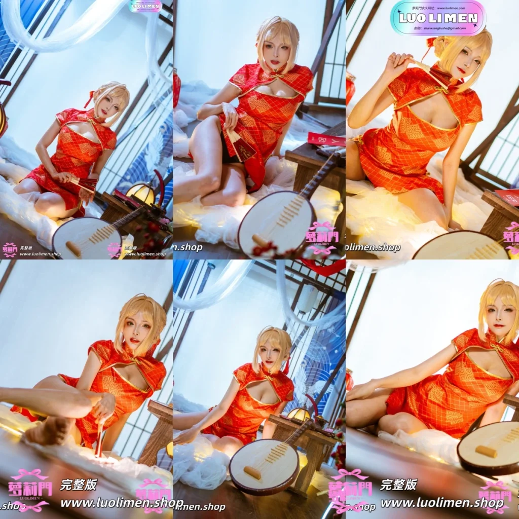 秋和柯基 - NO.26 尼禄旗袍 [12P-151MB]-萝莉萌妹